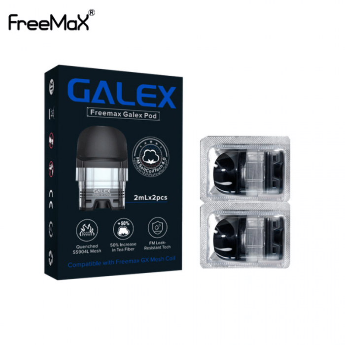 FREEMAX GALEX EMPTY REPLACEMENT POD - 2CT/PK 